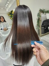 ココベロビビ(coco BELO vivi) 酸性ストレートで、髪質改善。