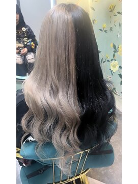 ガルボ ヘアー(garbo hair) 艶髪 ツートンカラー デザインカラー