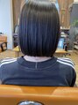 アグ ヘアー ルッカ 五所川原店(Agu hair lucca)&nbsp;切りっぱなしボブ