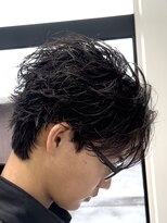 フィフス 渋谷(fifth)&nbsp;渋谷フェザーパーマニュアンスセンターパートカルマパーマ大人