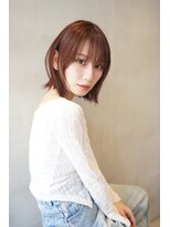 ニコ トウキョウ 渋谷(nico TOKYO)&nbsp;ロングレイヤーカット顔周りレイヤーウルフハッシュカット韓国