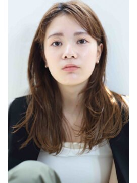 ヘアーパレス フタバ(Hair palace FUTABA) バタフライカット/ハッシュカット/ヘーゼルブラウン