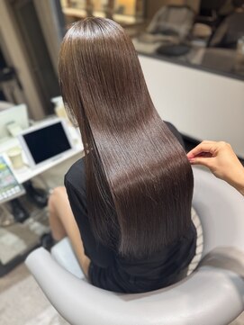 ロンドブルーム 天神大名店(Lond Bloom) 暗めカラー/ブリーチなしカラー/ヘアアレンジ/ココアベージュ