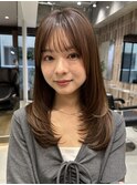レイヤーカット/ハッシュカット/ヘーゼルベージュ/シャギー3