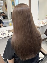 ルイ(ROUIS produced by LUCK 津田沼)&nbsp;似合わせカット/ブラウン/髪質改善/ココアブラウン