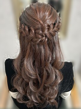 ララ(LalA) ハーフアップ