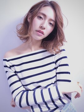 ルーチェス(LUCE/s) 柔らか質感のナチュラルワンレンボブ