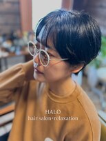 ハロ(HALO)&nbsp;イタリア発ブルーブラックショート
