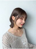 耳にかけても禿げない顔周りカット