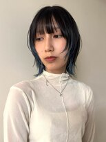 イェン(Yen.) ハッシュカットレイヤーカット裾カラーグラデーションカラー