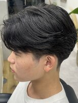 ナム 錦糸町(NAM)&nbsp;MEN’S/リバースセンターパート/ニュアンスパーマ/錦糸町
