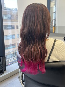 ゴウトゥデイシェアサロン 町田店(GO TODAY SHAiRE SALON) 裾カラー