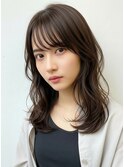 20代30代髪透明感質改善カラーくびれレイヤーカット夏カラー