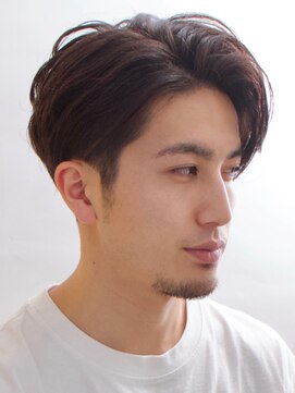ビュートリアム ギンザ(BEAUTRIUM) アップバングショート. 【ソフト刈り上げ黒髪短髪】