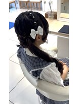 アッシュ たまプラーザ店(Ash) くるみちゃんサイドポニー