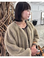 ソーソー(SoSo)&nbsp;前髪パツっとボブ×オーバーバング3.16