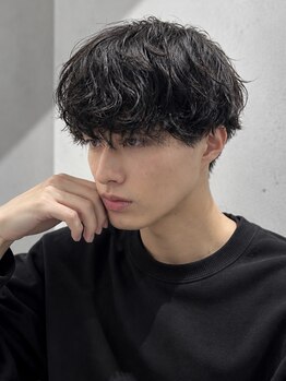 DRAW men's salon【11/1OPEN（予定）】の写真/【再現性抜群メンズパーマ】フェザーやニュアンスなど旬のトレンドから曲がる縮毛矯正までお任せ！