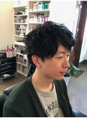 春パーマ