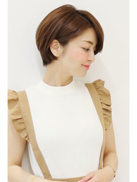 ラグエル(RAGUEL) 【30代40代50代】　ナチュラルショートボブ