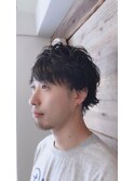 ショートマッシュパーマ