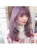 【Minami】lavender×pink