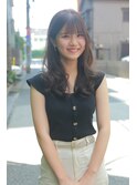 大人可愛い、色気、小顔カットひし形シルエット【錦糸町】