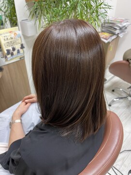 美容室 ココ(COCO) 明るめの白髪染めスタイル