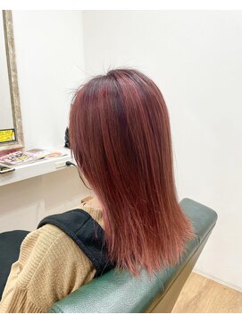 アクルヘアーバイテソロ(AKUR hair by tesoro) ピンクラベージュ☆