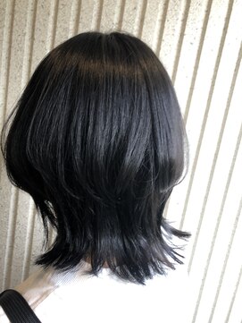 エイトタマプラ たまプラーザ店(EIGHT tamapla) 【EIGHTたまプラ】デザインカラー切りっぱなしボブ