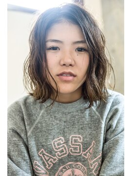 ボウ(BOW) ヒッピー風大人ウェーブ