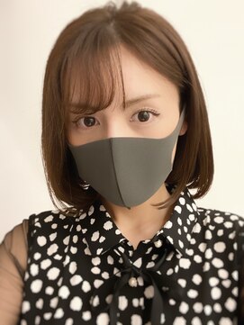 チョビー 銀座(chobii) チョビー銀座マスク前髪小顔カットボブ