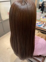 バサ 鷺ノ宮店(BASSA)&nbsp;【イトウ　髪質改善】ダークブラウン×ツヤ髪スタイル