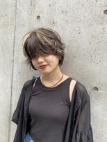 レーヴバイロンド 仙台(Reve by Lond)&nbsp;大人かわいいパーマショート　美髪　ネビージュ