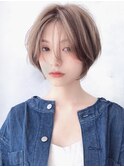 Say.吉田伊織 大人ショートニュアンスカラーハイライトカラー