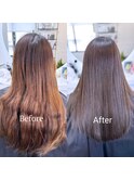 髪質改善美髪ストレート