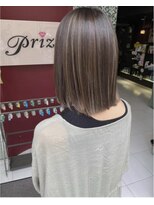 プライズ 錦糸町北口店(prize) グレージュ白髪ぼかしハイライトカラー錦糸町北口