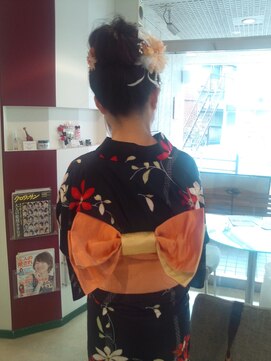 シーズンズ(SEASONS) 浴衣ヘアアレンジ