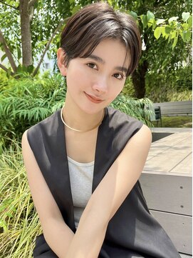 ロンド 銀座(Lond) ☆春日☆イメチェン外ハネボブ美髪ワイドバングレイヤーショート