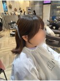 結んでも下ろしても可愛ある顔まわり