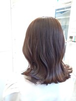 アナ ラーナ(Anna Lanna)&nbsp;上品なココアブラウン×38ミリワンカール外ハネ