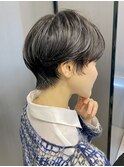 40代50代60代白髪マッシュショートボブ大人美人くびれ髪質改善