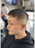 クロップ スキンフェード メンズショート