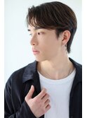 <磯貝愛弥>スーツにも◎ニュアンスパーマで作る爽やか王道ヘア