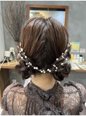 【ALMO】ツインお団子アレンジ