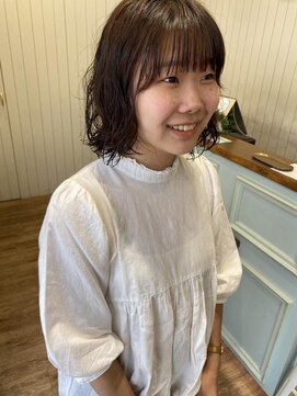 モリオフロムロンドン 大宮店(morio from London) 【大宮】ゆるふわボブパーマ