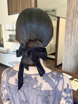 アフェクテュー 志度店(affectueux) 結婚式参列ヘアセット
