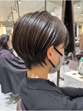 ラボー ノースプラザ店(LA'BO) 【LA'BO三浦】暗髪くびれショート