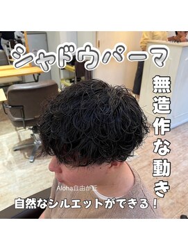 アロハ(ALoha) メンズ　　シャドウパーマ