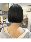 ワンレングスボブ／ボブ／ミニボブ／パツっとボブ