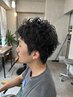 【men's】カット＋ニュアンスケアパーマ＋ヘッドスパ(10分)￥22000→15400